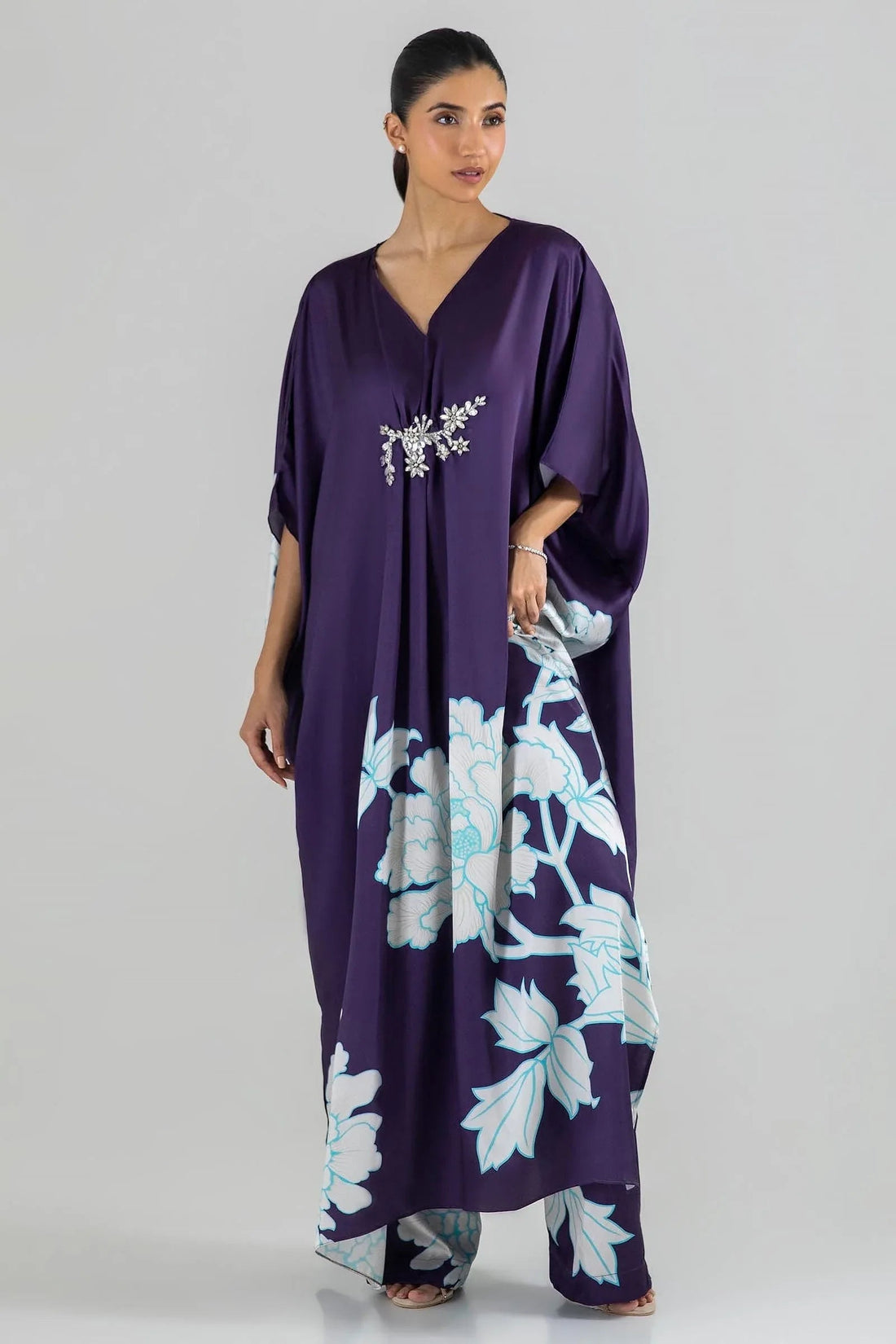 Sana Safinaz | Silk Tunics | SS24STP132P2T - Aqsa Fabrics