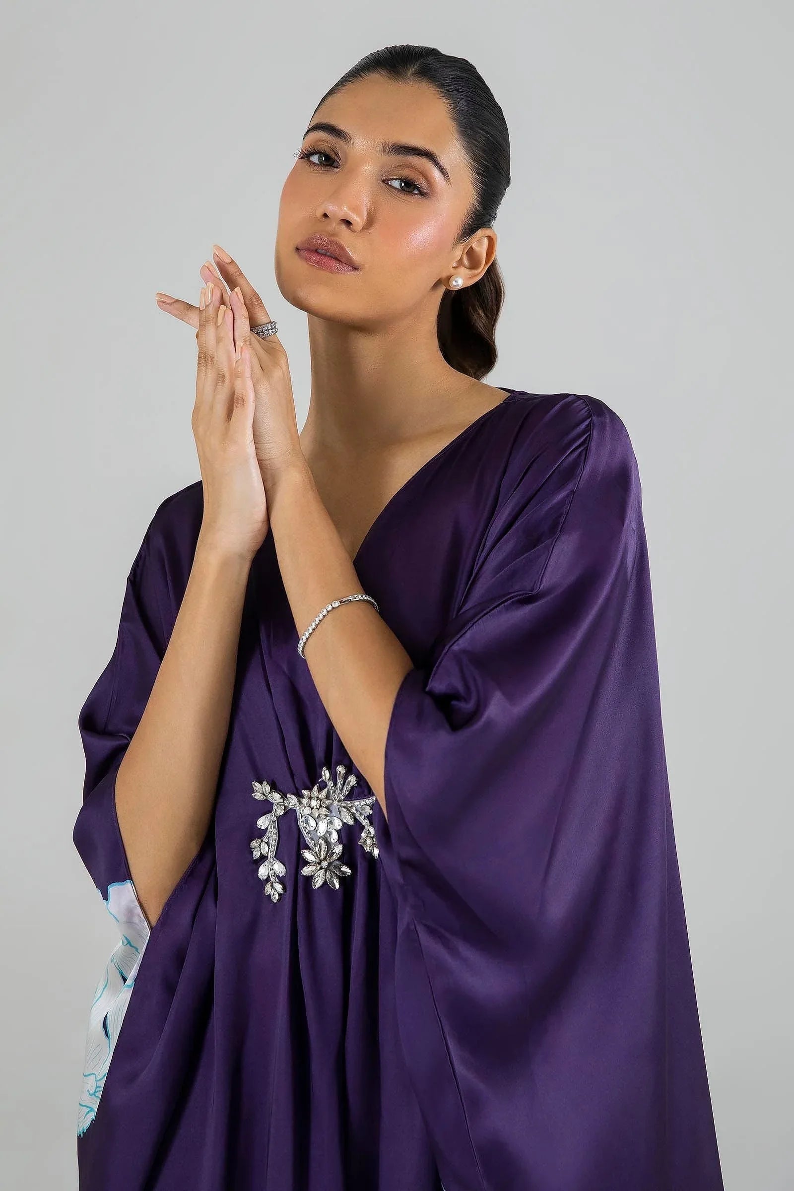 Sana Safinaz | Silk Tunics | SS24STP132P2T - Aqsa Fabrics