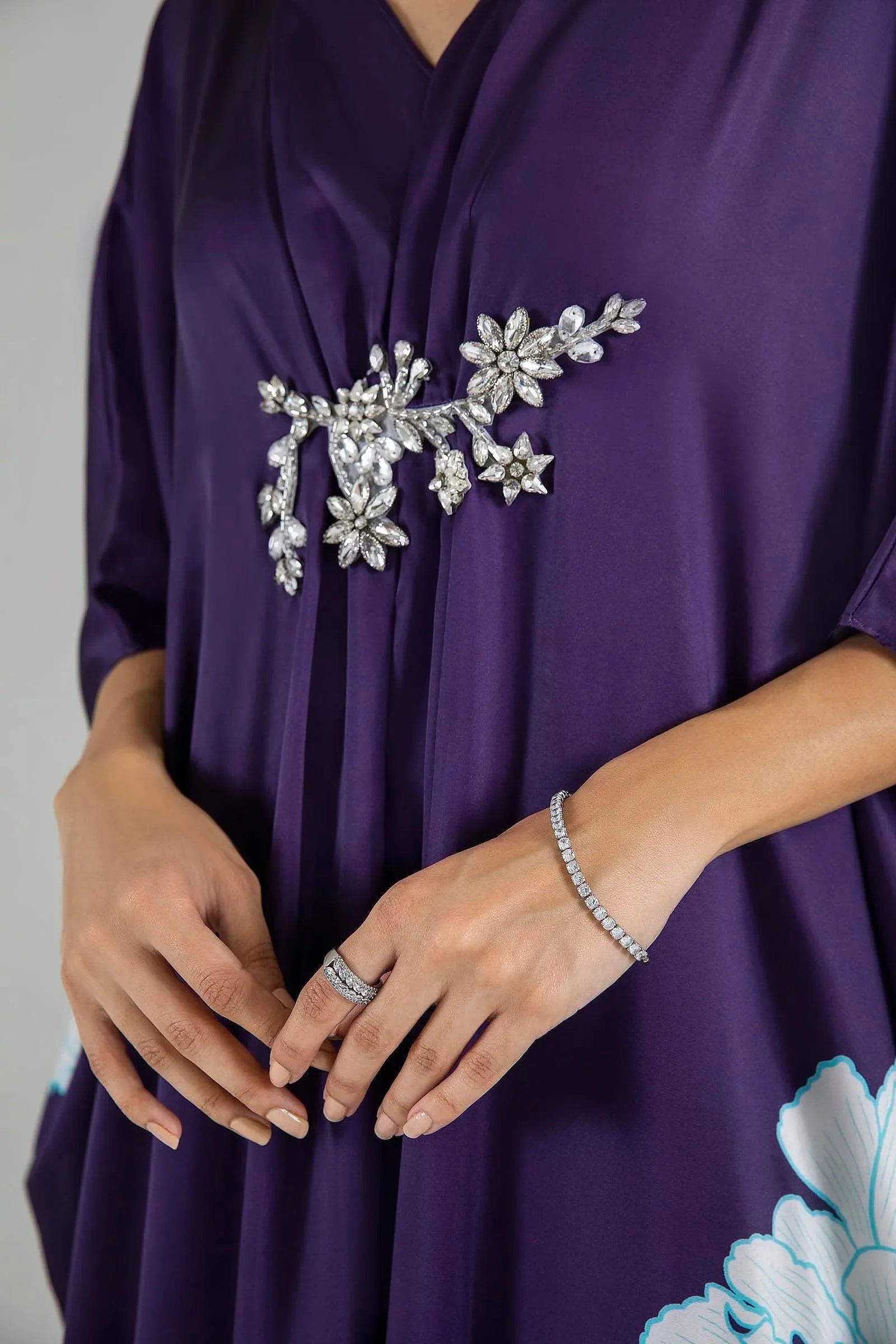 Sana Safinaz | Silk Tunics | SS24STP132P2T - Aqsa Fabrics
