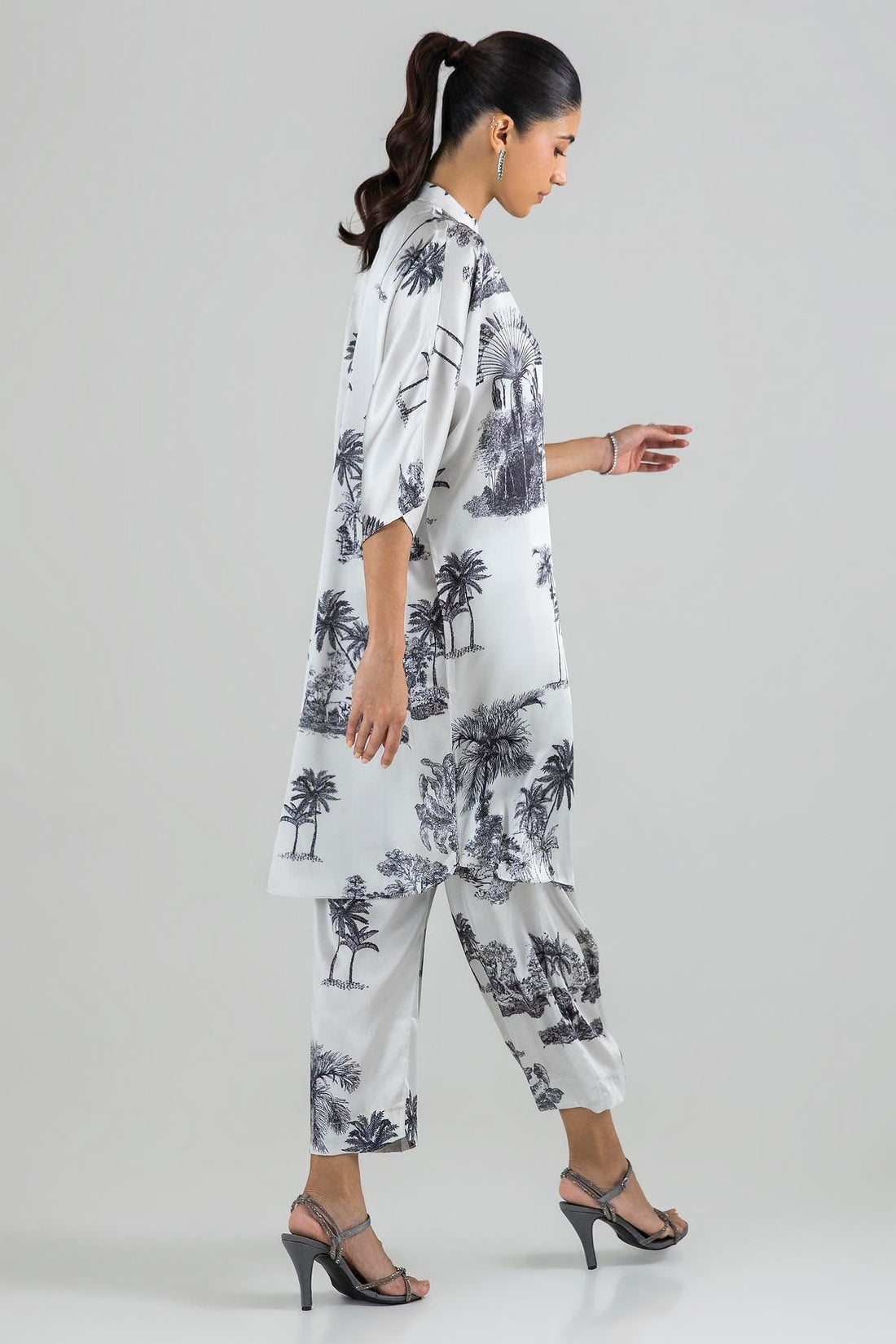 Sana Safinaz | Silk Tunics | SS24STP142P2T - Aqsa Fabrics