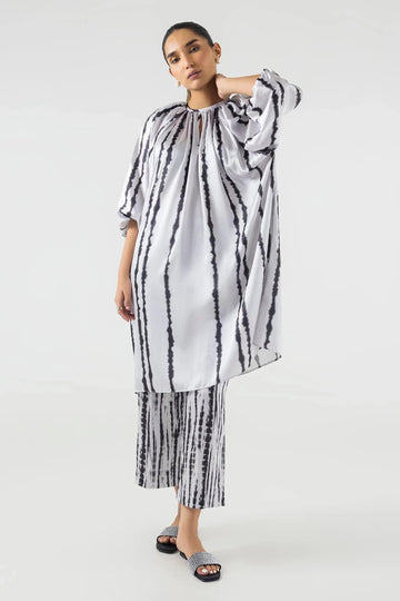Sana Safinaz | Silk Tunics | SS24STP143P2T - Aqsa Fabrics