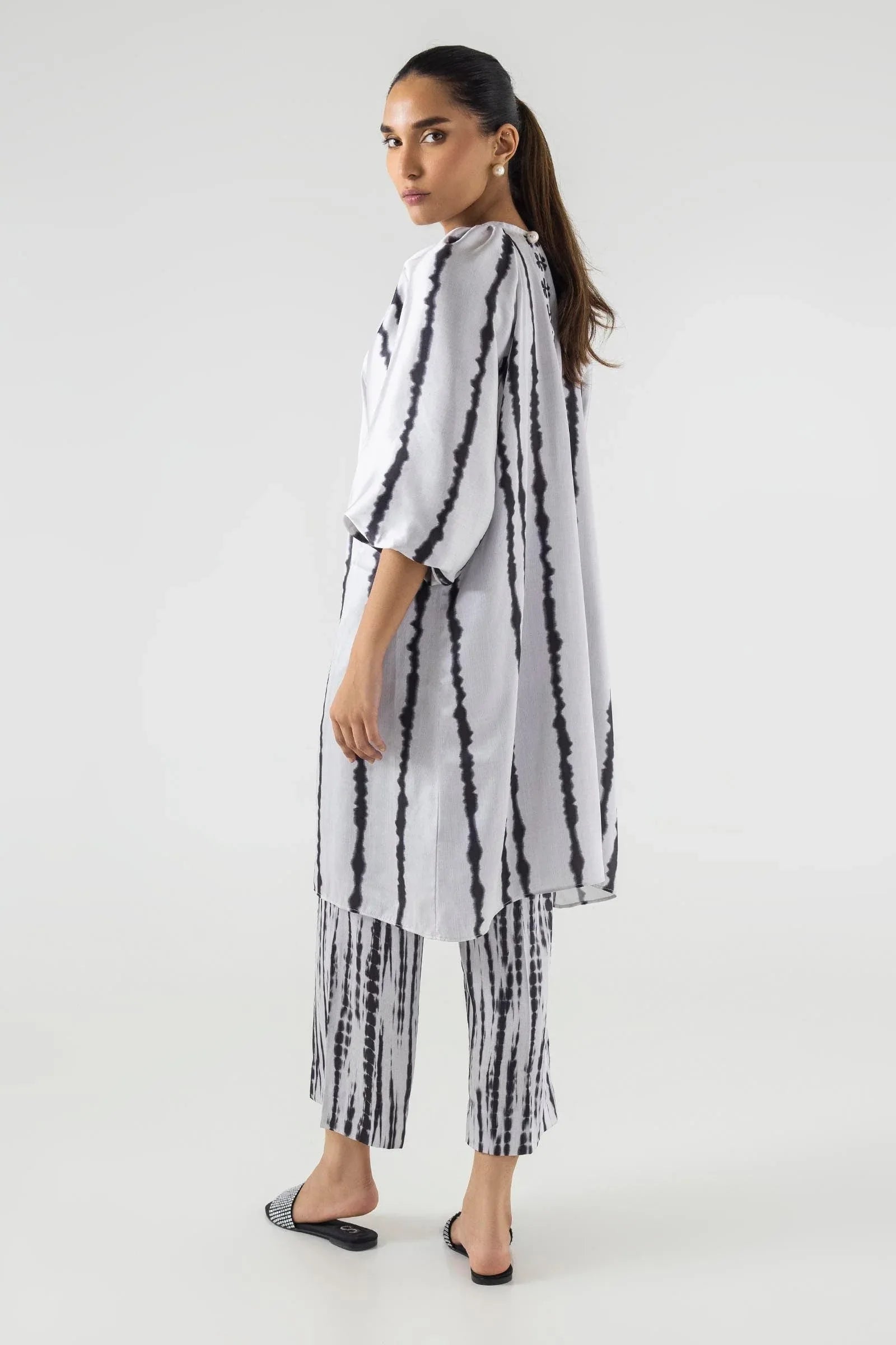 Sana Safinaz | Silk Tunics | SS24STP143P2T - Aqsa Fabrics