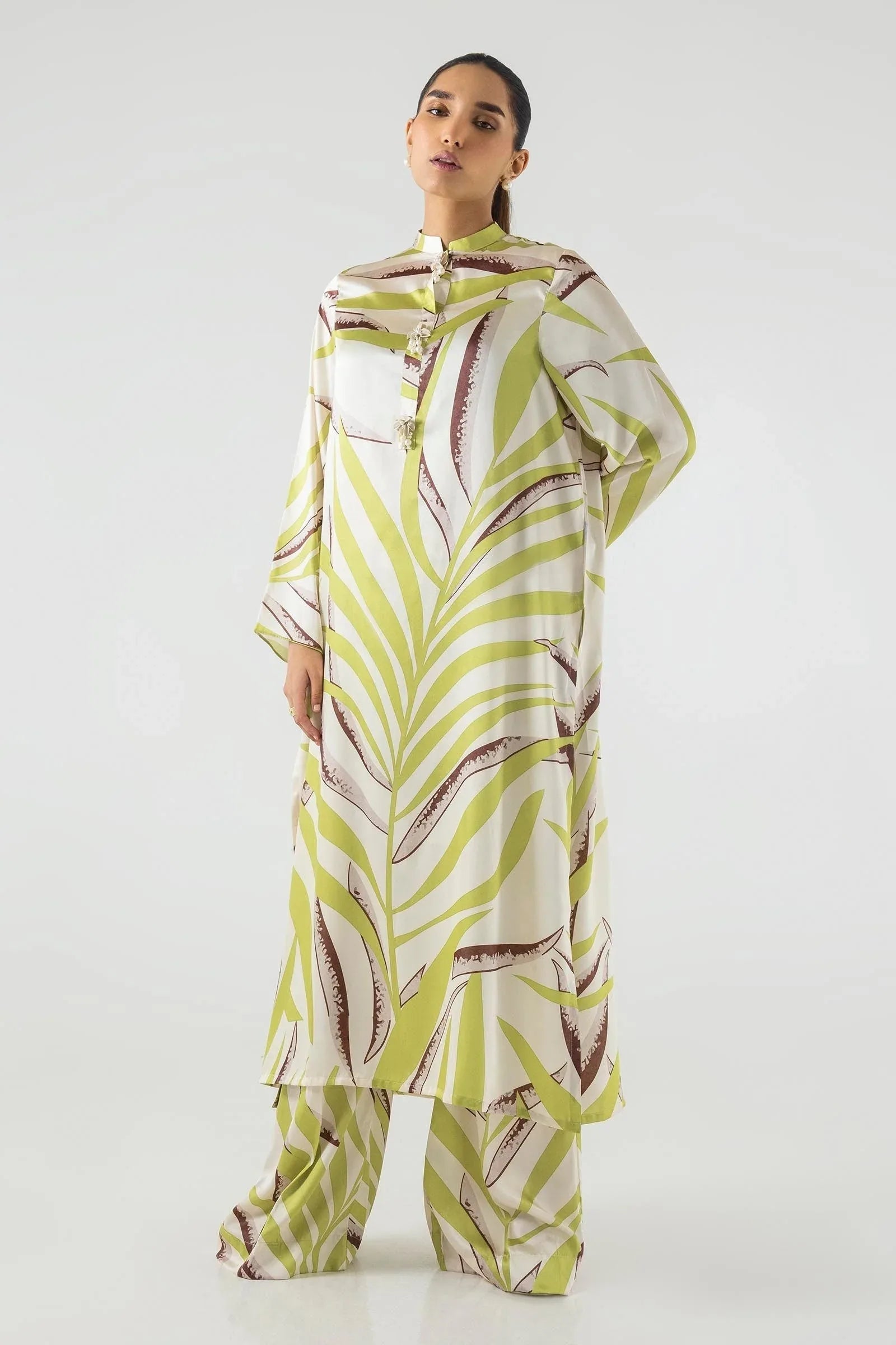 Sana Safinaz | Silk Tunics | SS24STP152P2T - Aqsa Fabrics