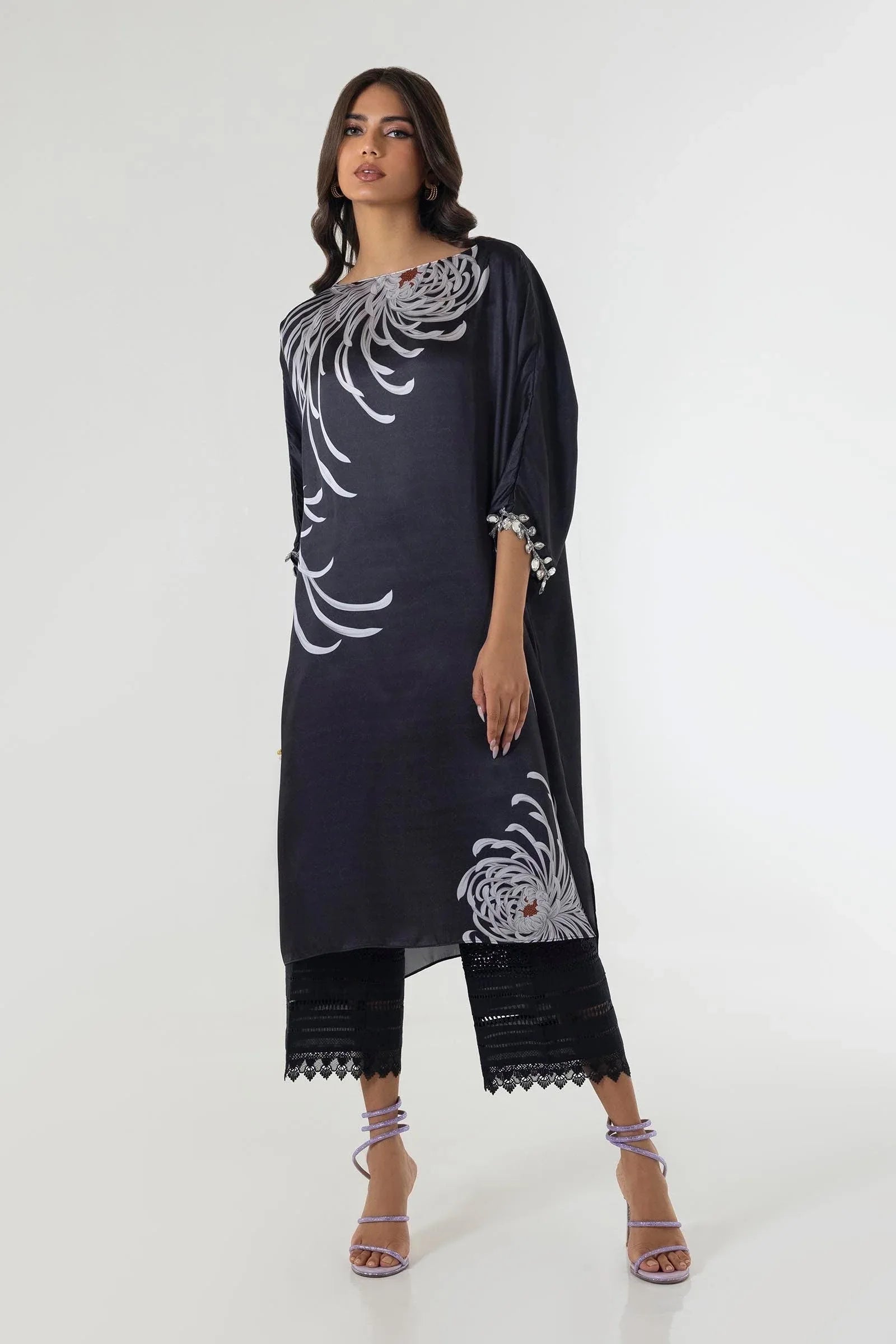Sana Safinaz | Silk Tunics | SS24STP159 - Aqsa Fabrics