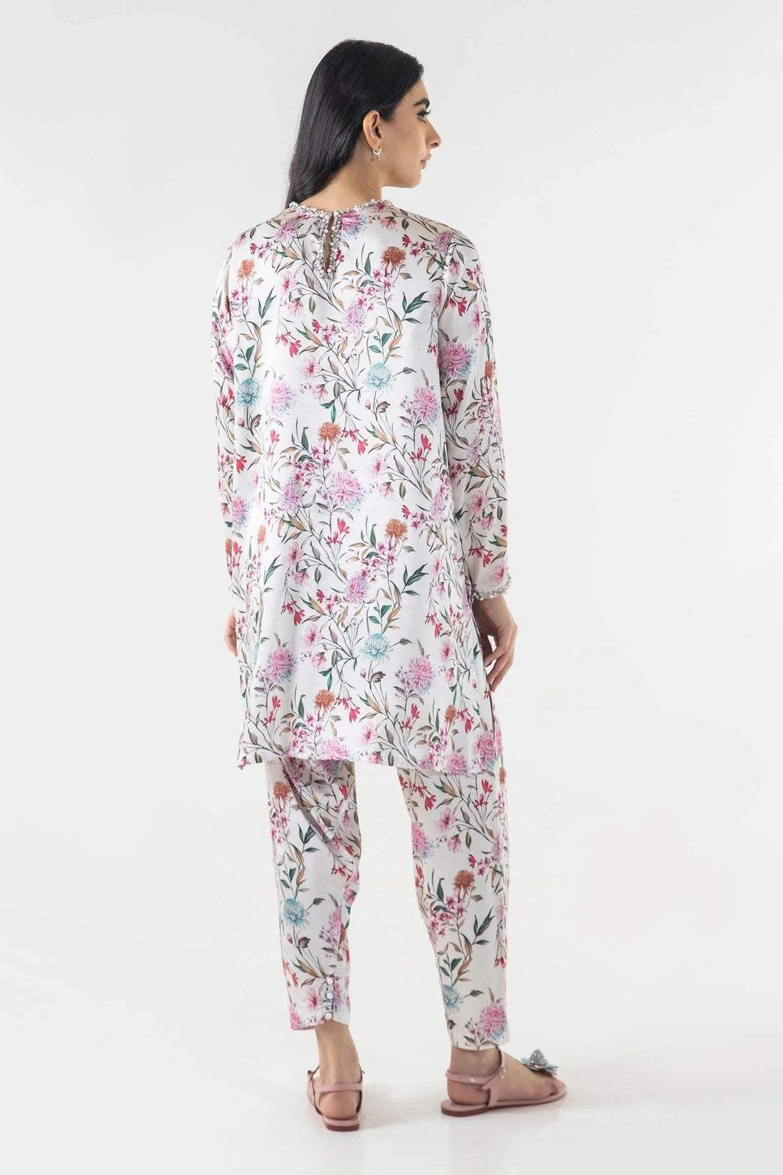Sana Safinaz | Silk Tunics | SS24STP162P2T - Aqsa Fabrics