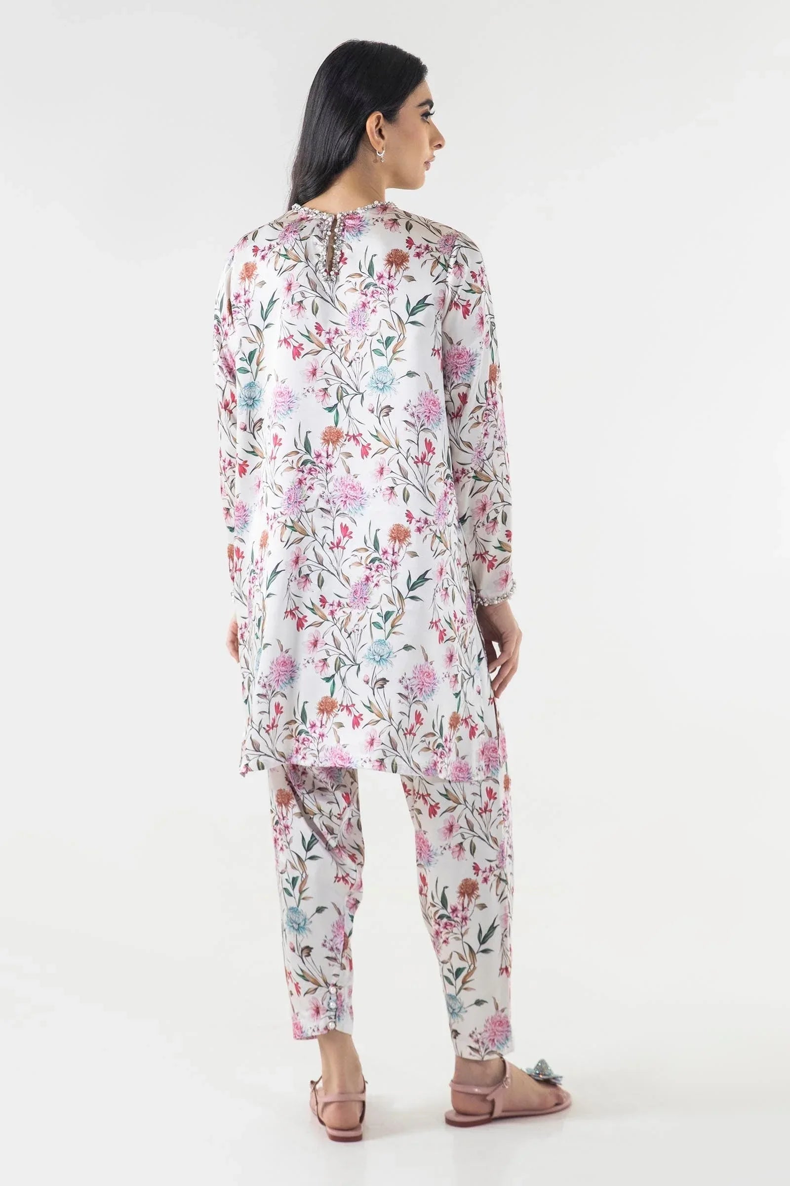 Sana Safinaz | Silk Tunics | SS24STP162P2T - Aqsa Fabrics