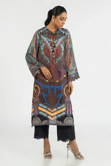 Sana Safinaz | Silk Tunics | SS24STP173 - Aqsa Fabrics
