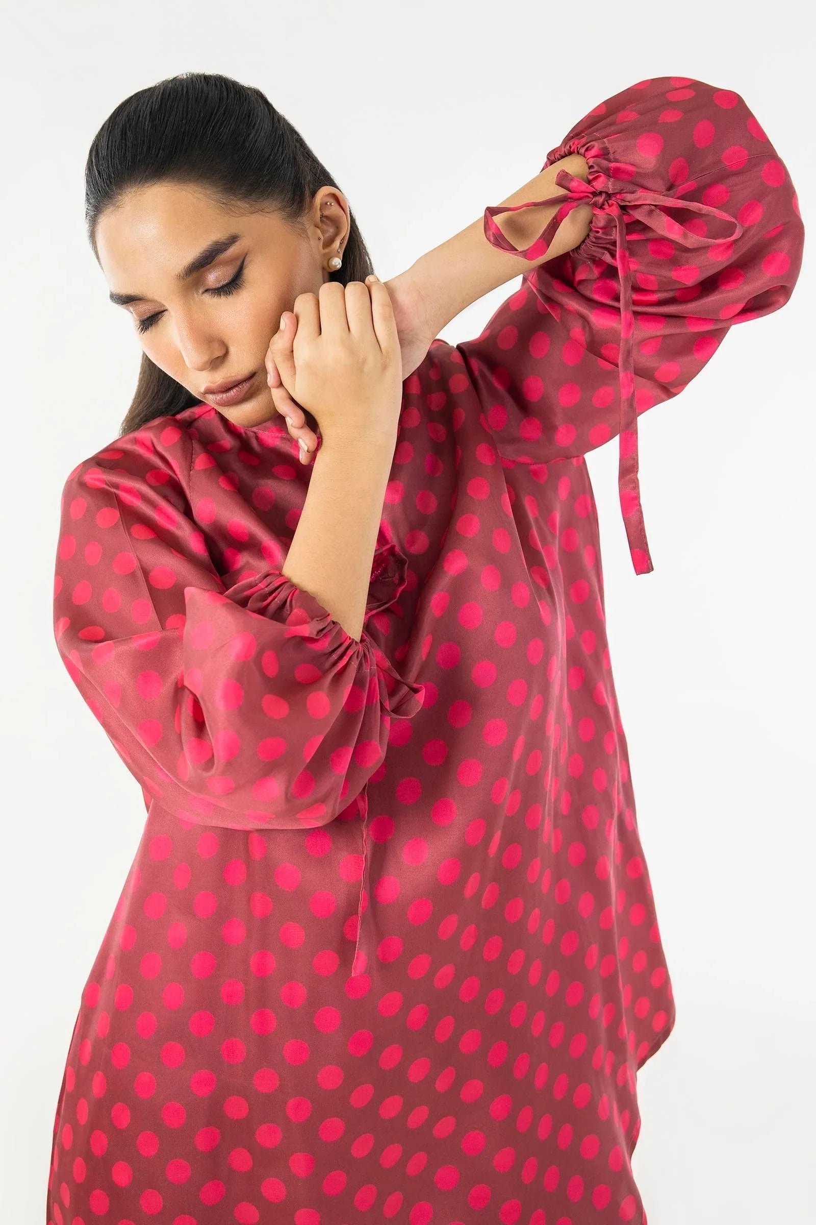 Sana Safinaz | Silk Tunics | SS24STP174P2T - Aqsa Fabrics