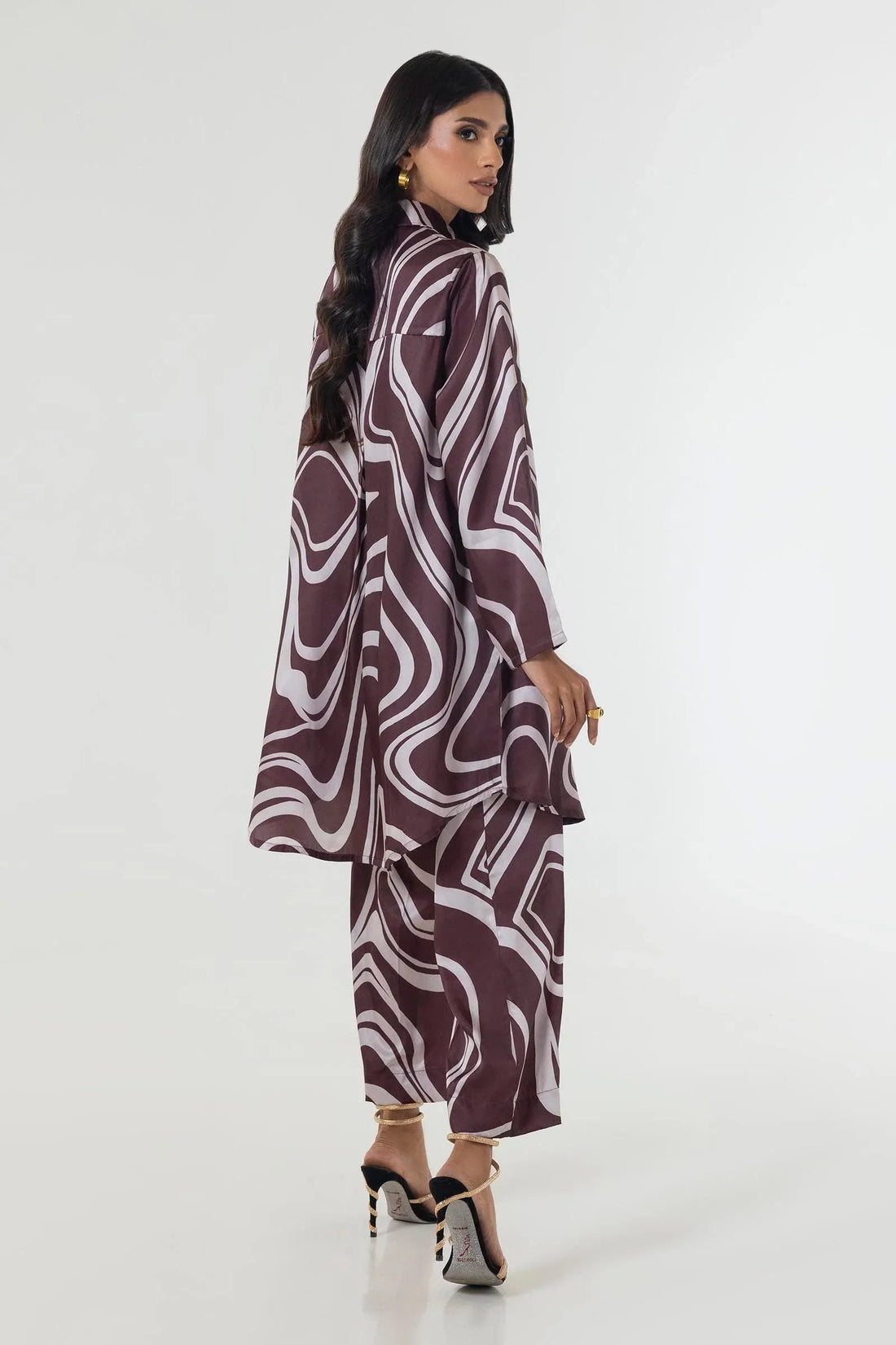 Sana Safinaz | Silk Tunics | SS24STP175P2T - Aqsa Fabrics