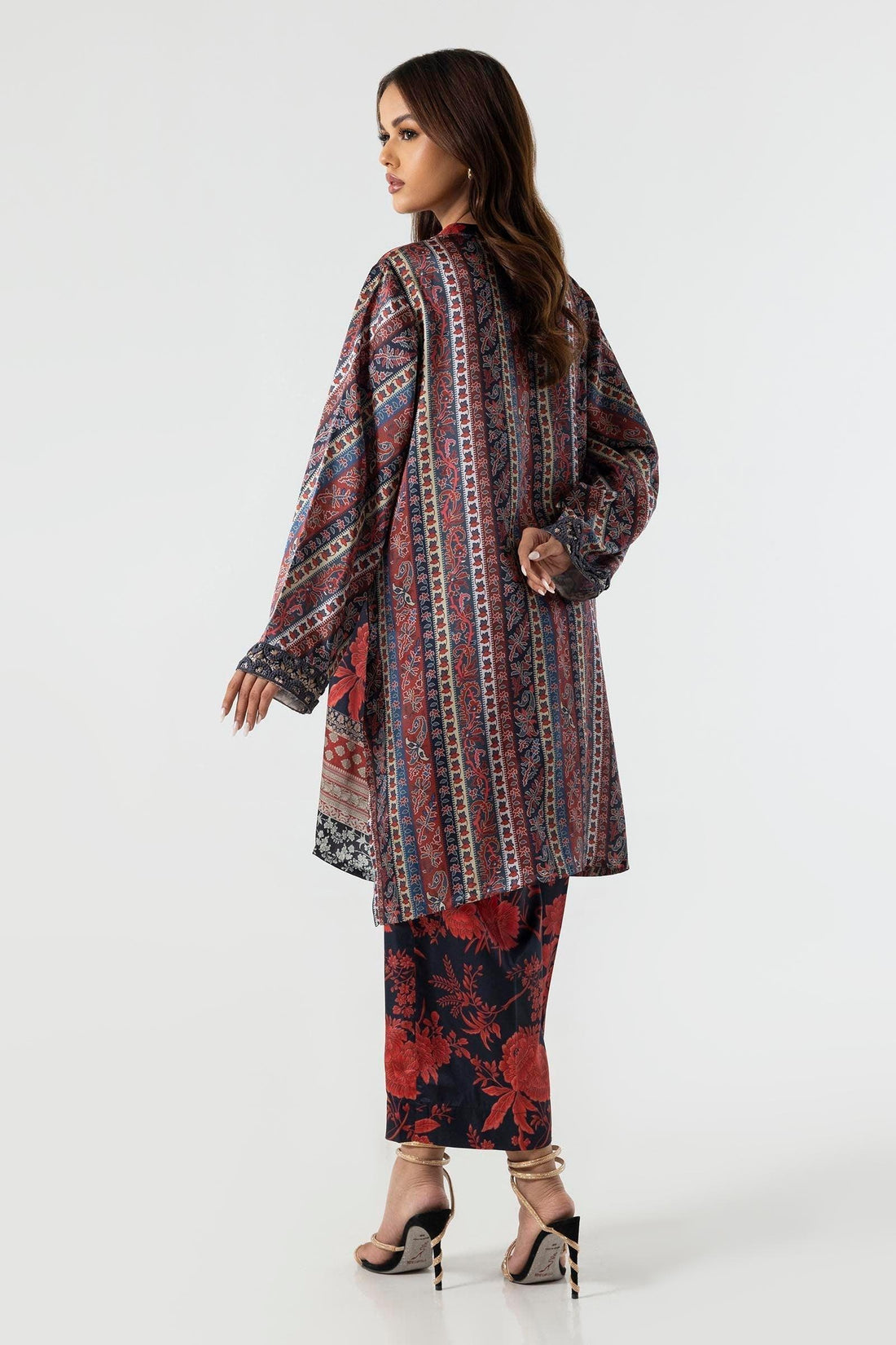 Sana Safinaz | Silk Tunics | SS24STP177P2T - Aqsa Fabrics
