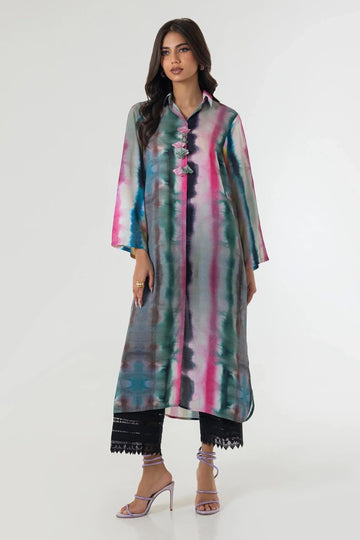 Sana Safinaz | Silk Tunics | SS24STP179 - Aqsa Fabrics
