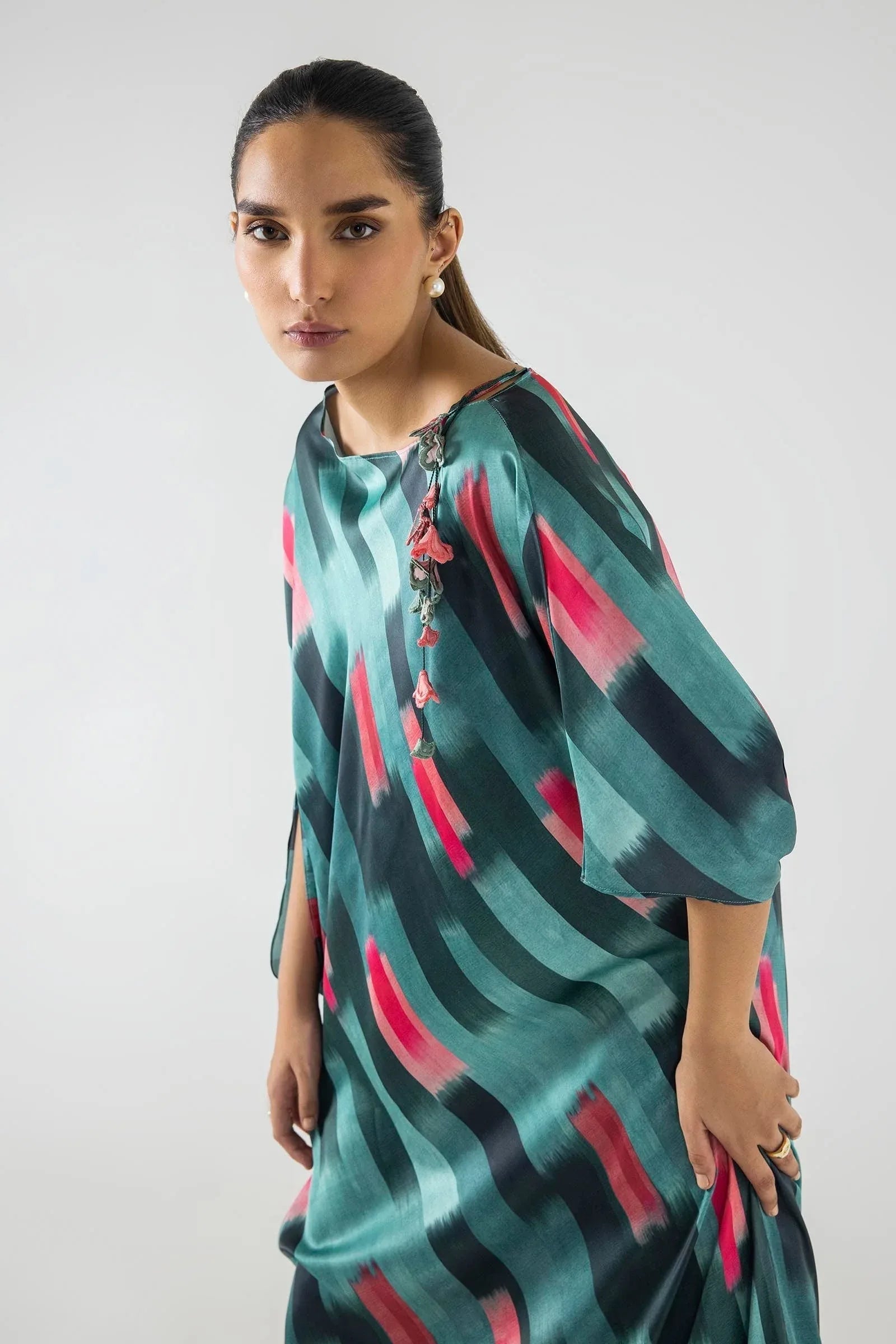 Sana Safinaz | Silk Tunics | SS24STP180 - Aqsa Fabrics