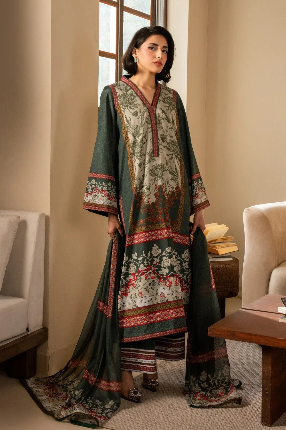 Maryum N Maria | Nazm Collection | STELLA - MS50459 - Aqsa Fabrics