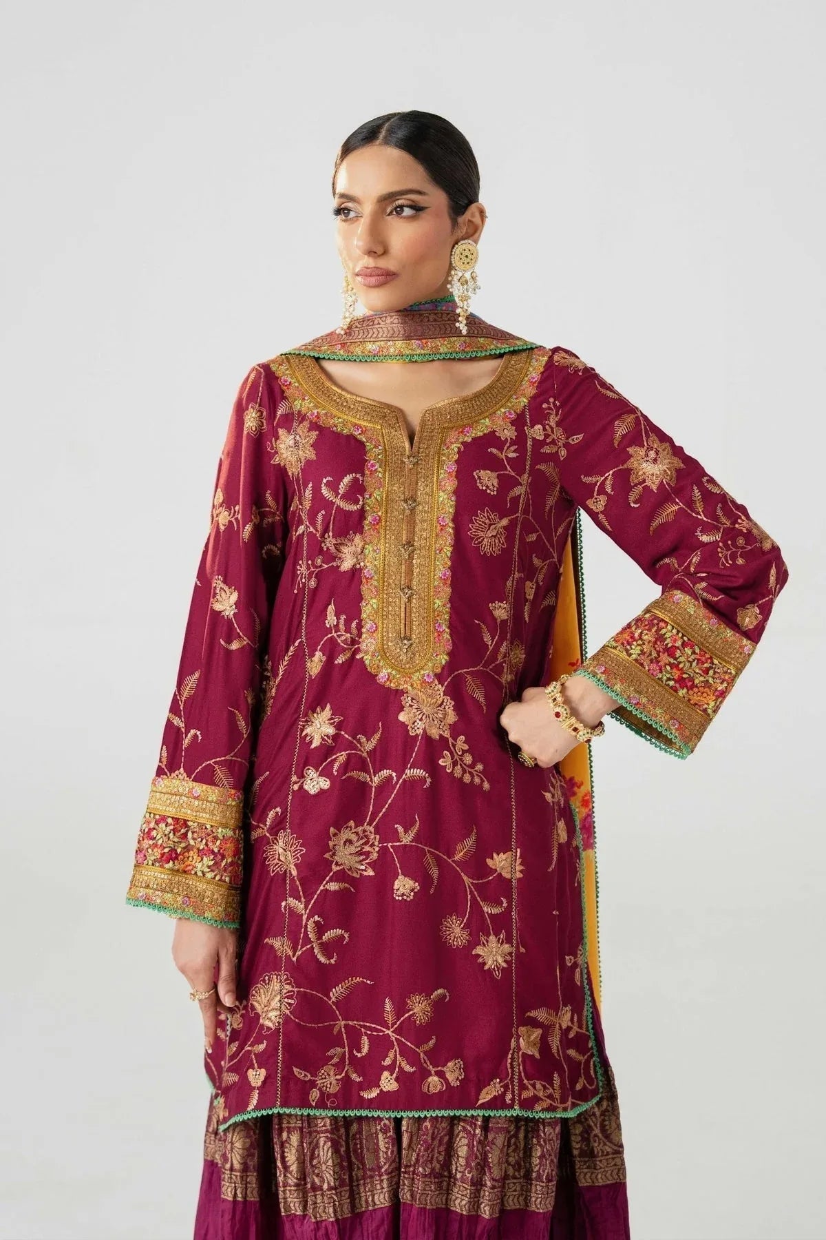 Fahad Hussayn | Jalsa Ghar | Tojis - Aqsa Fabrics