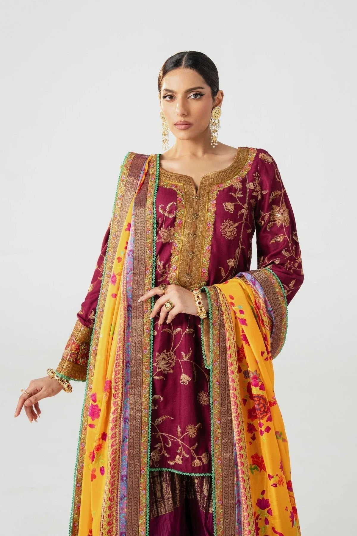 Fahad Hussayn | Jalsa Ghar | Tojis - Aqsa Fabrics