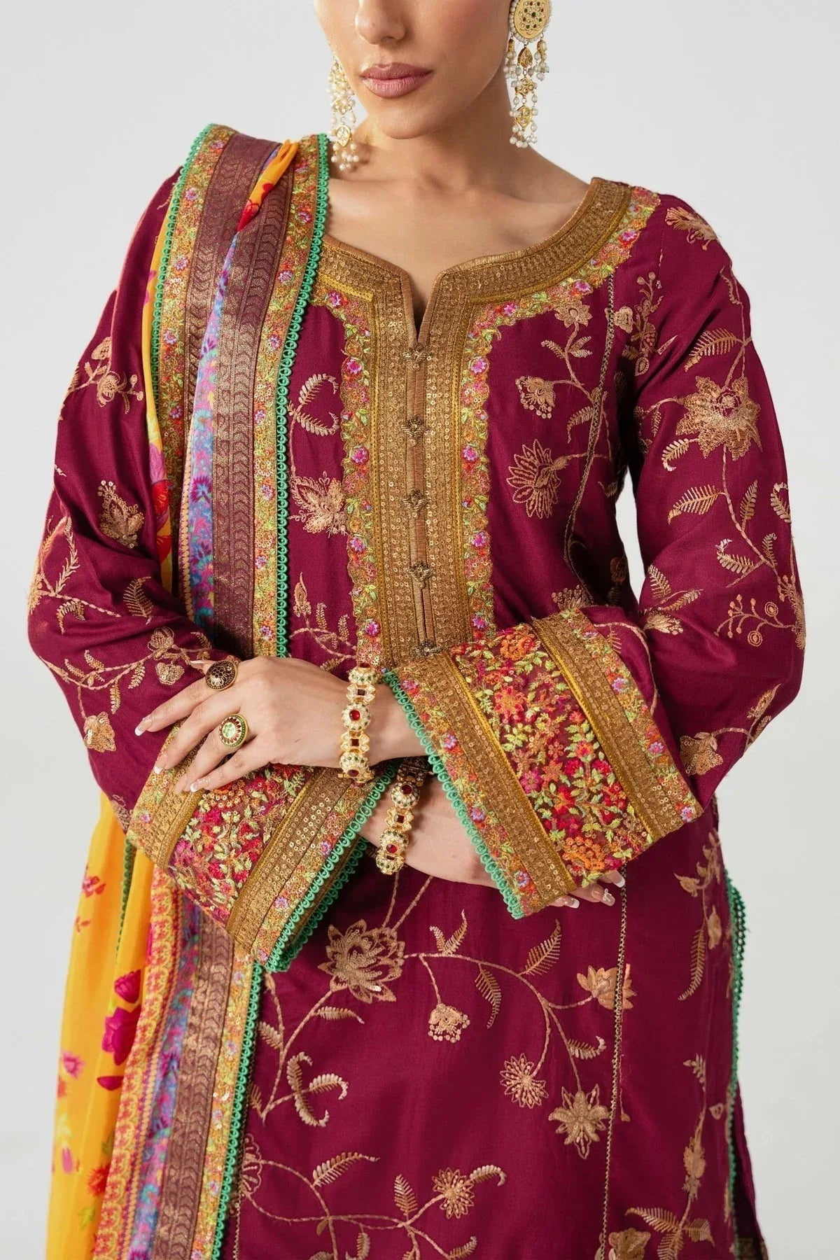 Fahad Hussayn | Jalsa Ghar | Tojis - Aqsa Fabrics
