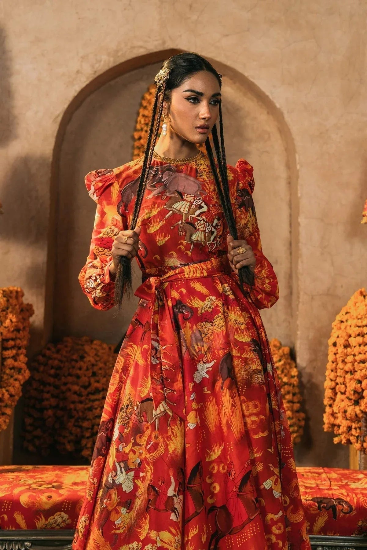 Fahad Hussayn | Lawn Banger | Toranj - Aqsa Fabrics