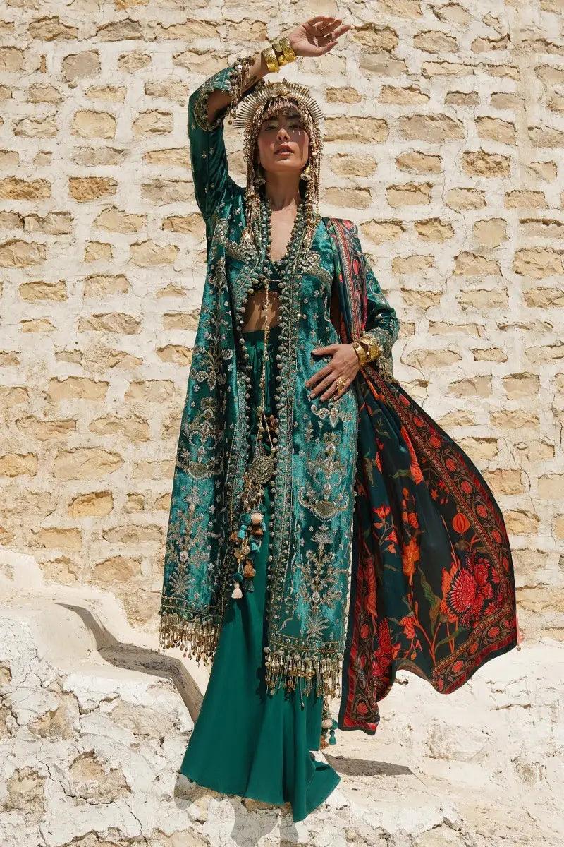 Sana Safinaz | Winter Luxury 23 | V231-002-CP - Aqsa Fabrics