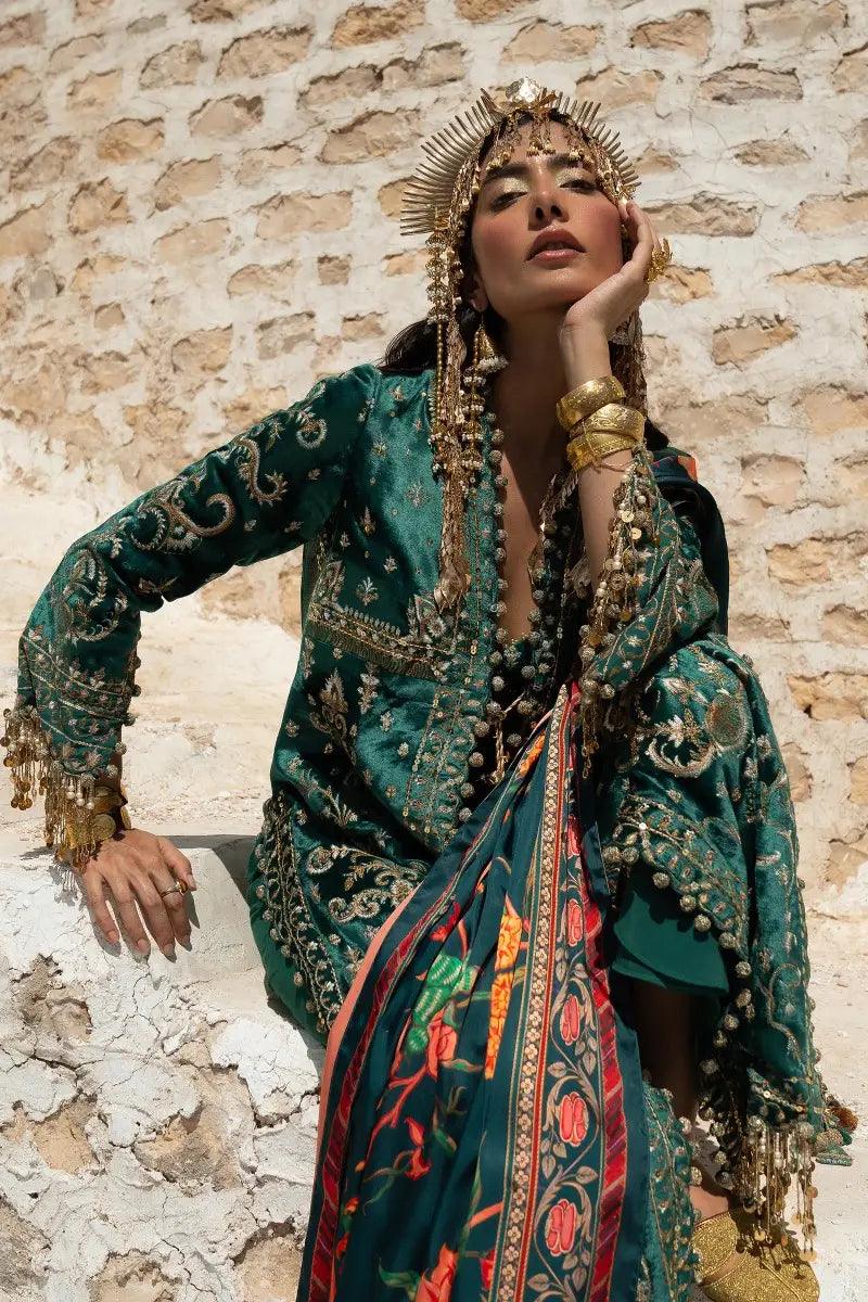 Sana Safinaz | Winter Luxury 23 | V231-002-CP - Aqsa Fabrics