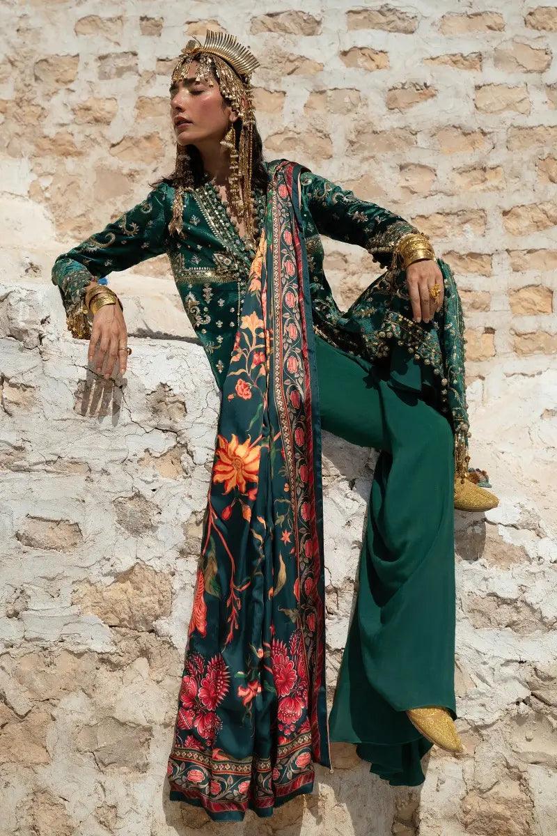 Sana Safinaz | Winter Luxury 23 | V231-002-CP - Aqsa Fabrics
