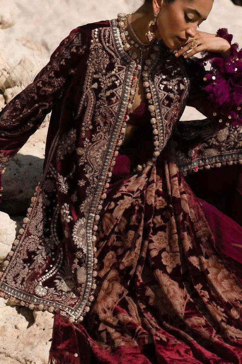 Sana Safinaz | Winter Luxury 23 | V231-003-CP - Aqsa Fabrics