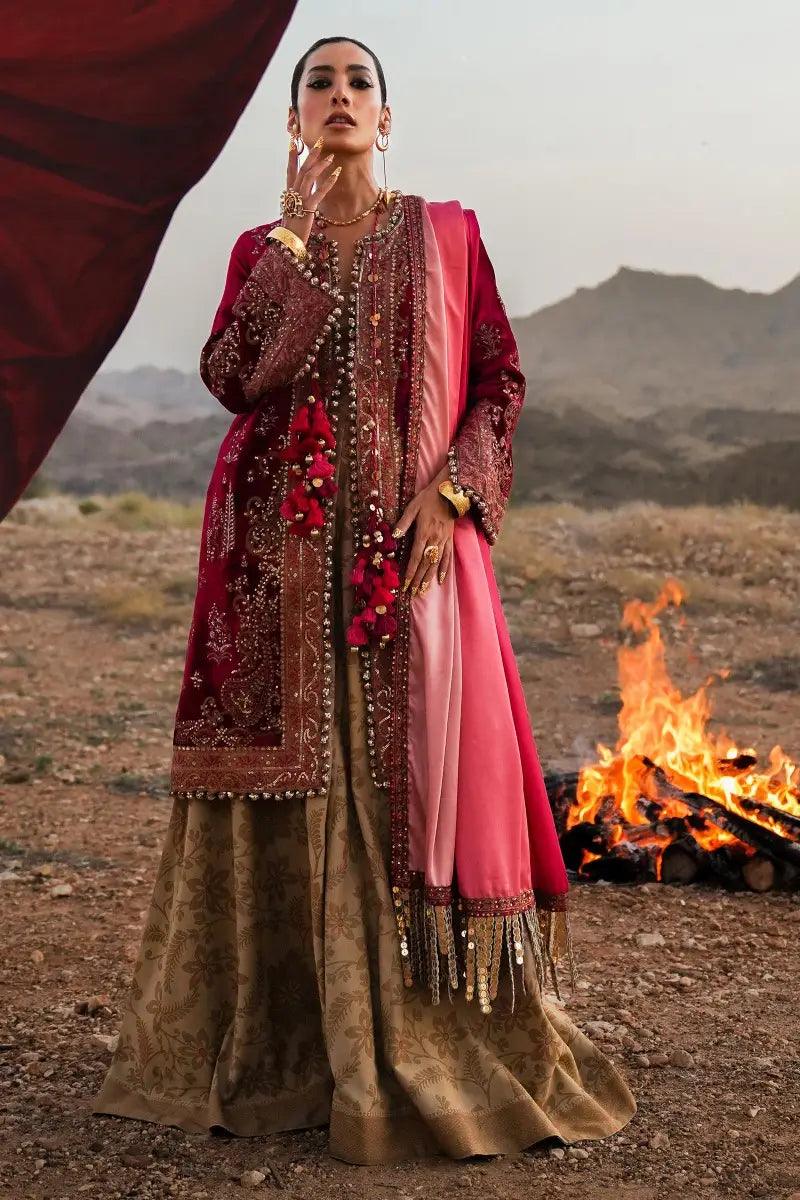 Sana Safinaz | Winter Luxury 23 | V231-004-DE - Aqsa Fabrics