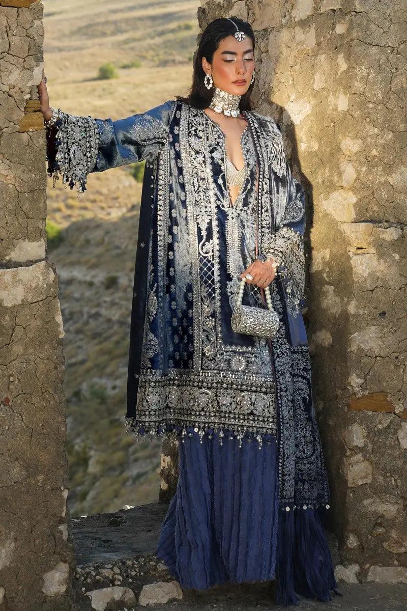 Sana Safinaz | Winter Luxury 23 | V231-005-CP - Aqsa Fabrics