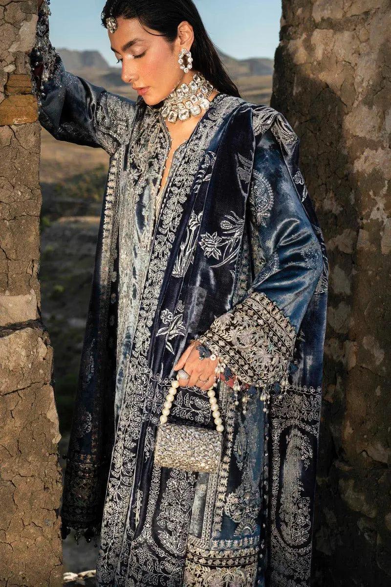 Sana Safinaz | Winter Luxury 23 | V231-005-CP - Aqsa Fabrics