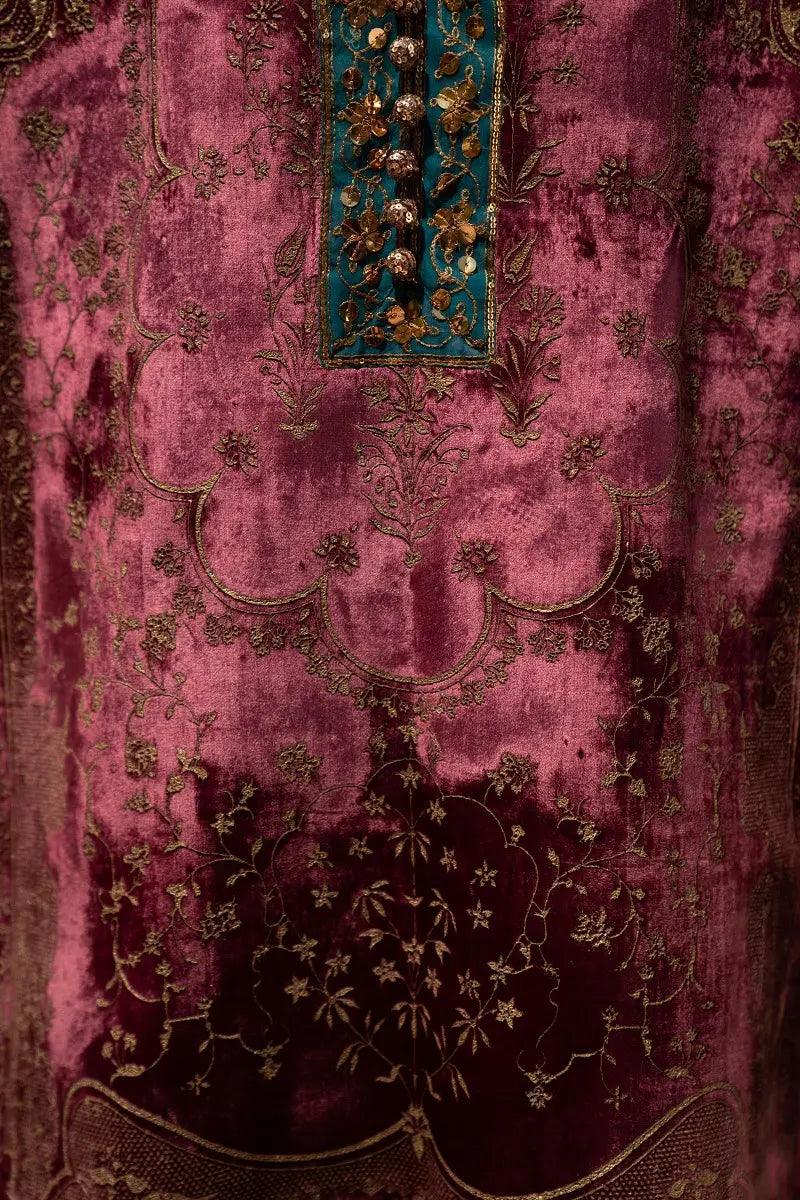 Sana Safinaz | Winter Luxury 23 | V231-006-CO - Aqsa Fabrics