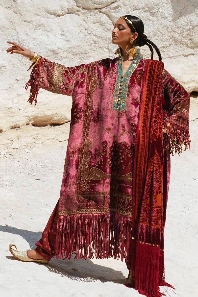 Sana Safinaz | Winter Luxury 23 | V231-006-CO - Aqsa Fabrics