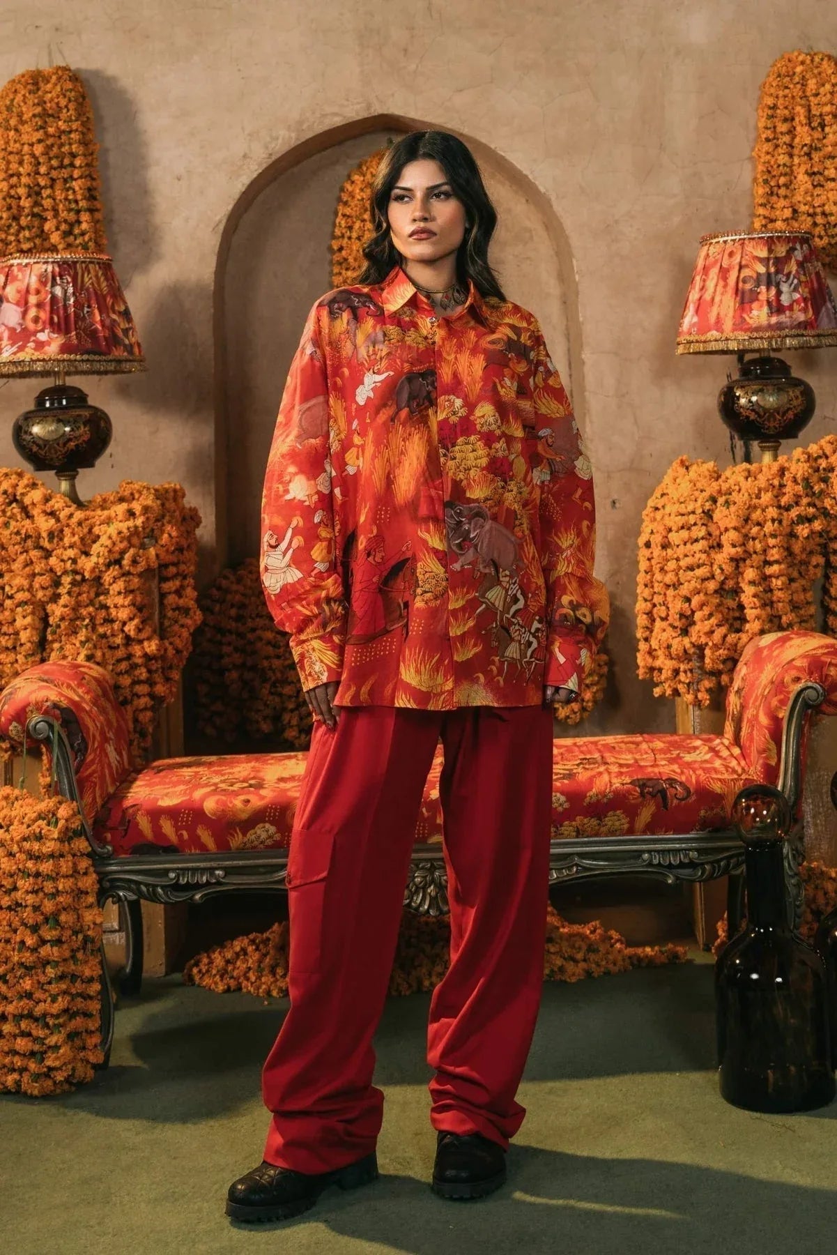 Fahad Hussayn | Lawn Banger | Vameq - Aqsa Fabrics