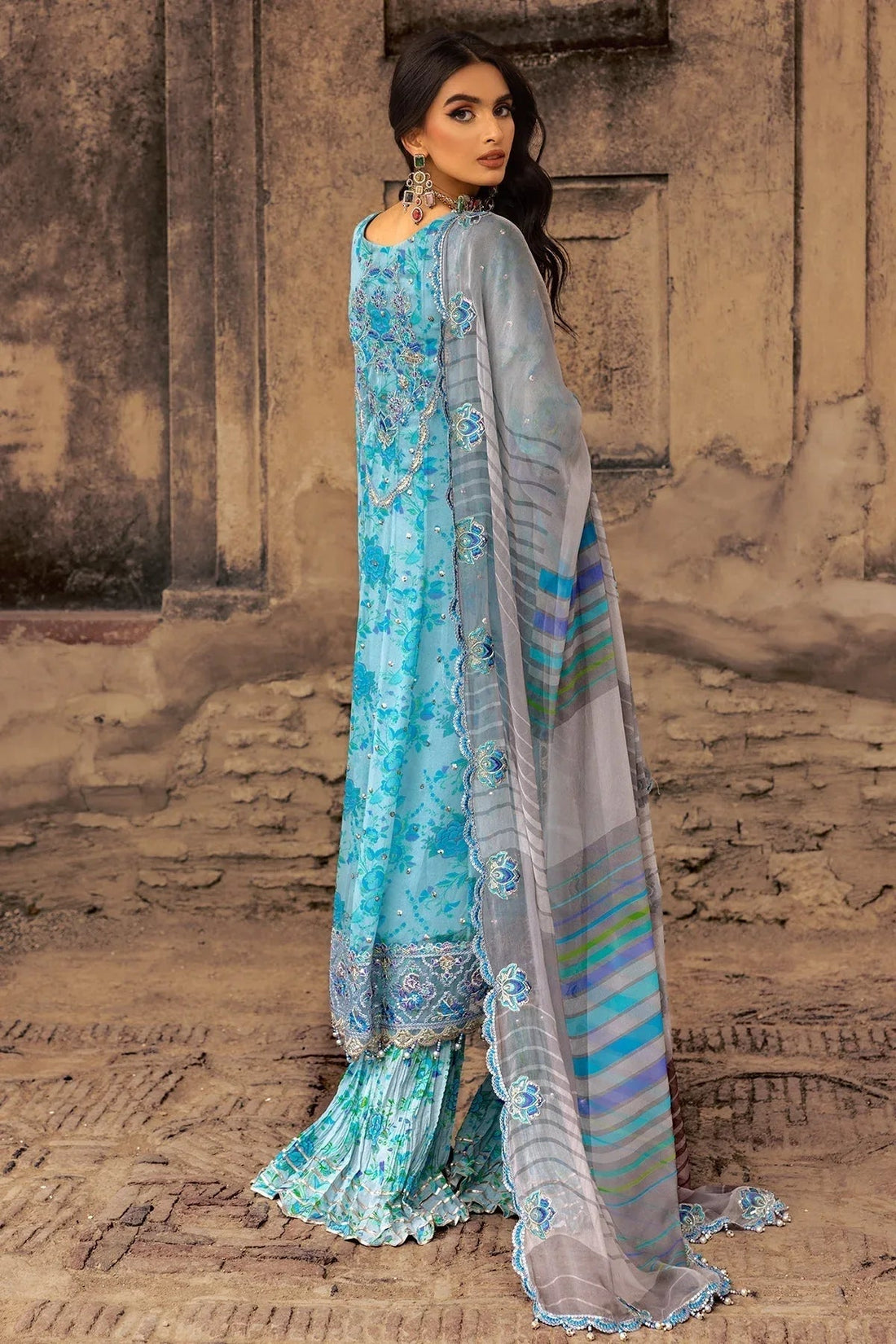 Charizma | Vasl Chiffon Collection | VSL25-10 - Aqsa Fabrics