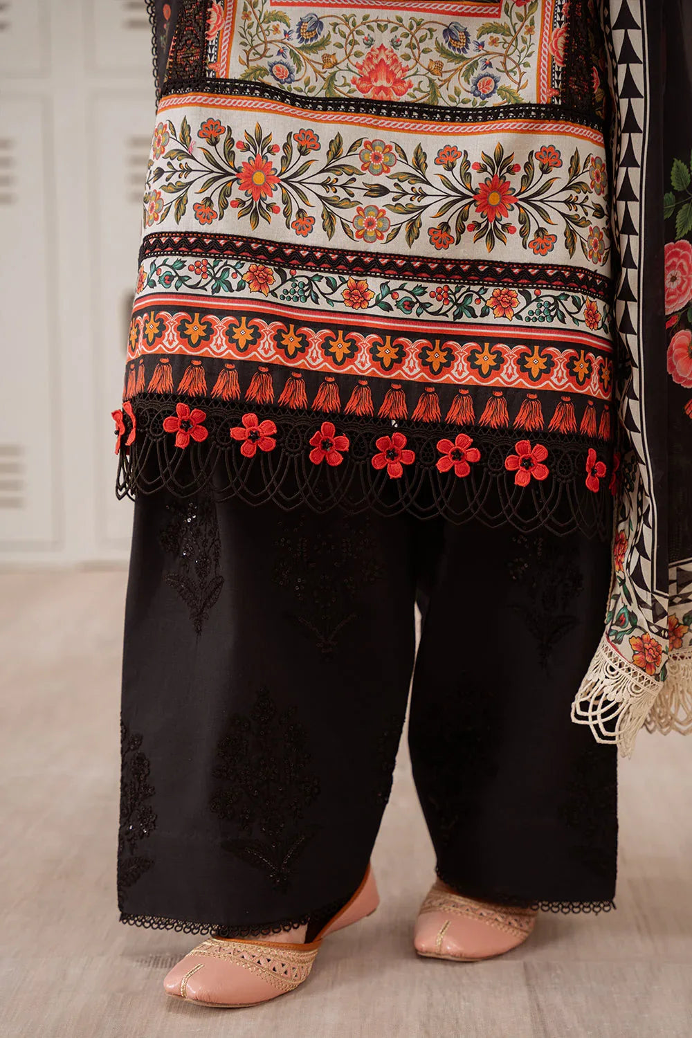Saira Rizwan | Laanem Summer Lawn 25 | ZUMRA-A-SRL25-07 - Aqsa Fabrics