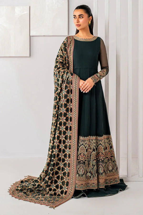Jazmin | Formals Collection | CHIFFON UC-3053 - Aqsa Fabrics