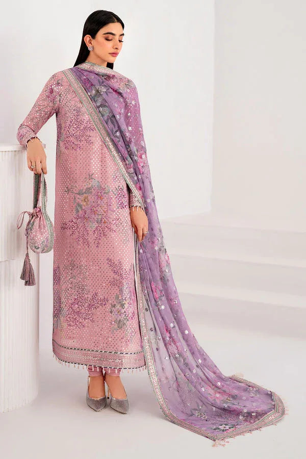 Jazmin | Formals Collection | CHIFFON UC-3061 - Aqsa Fabrics