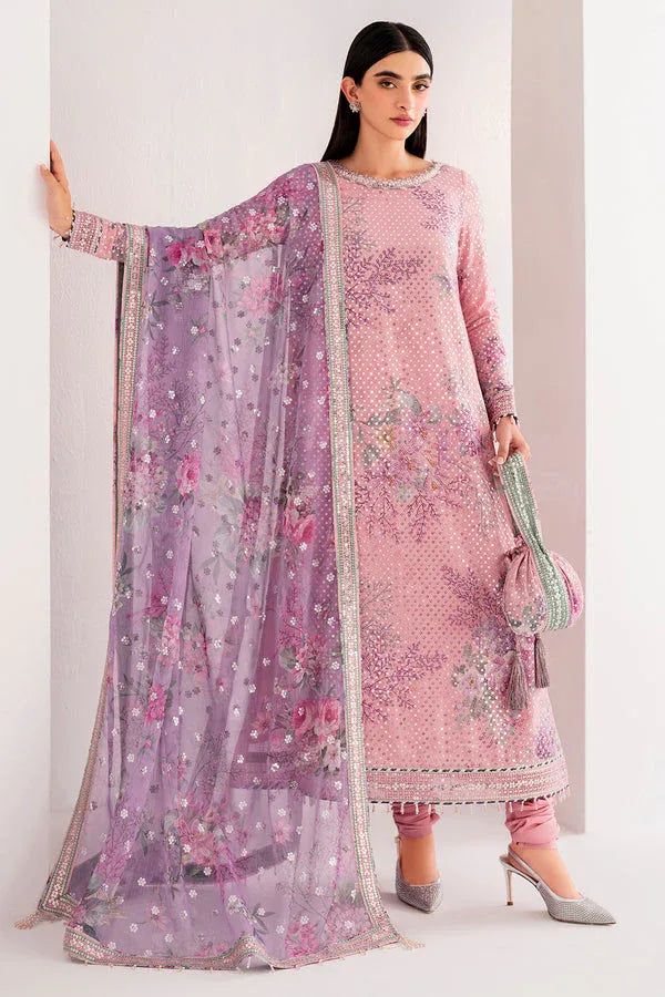 Jazmin | Formals Collection | CHIFFON UC-3061 - Aqsa Fabrics
