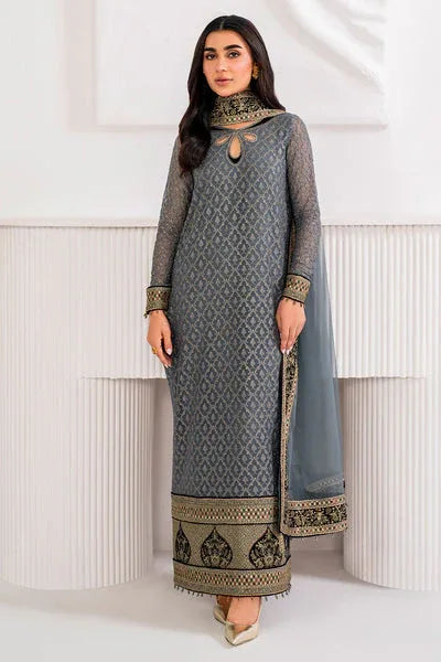 Jazmin | Formals Collection | CHIFFON UC-3058 - Aqsa Fabrics