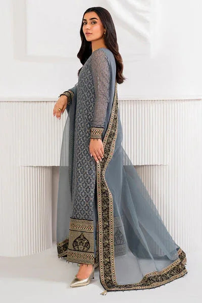 Jazmin | Formals Collection | CHIFFON UC-3058 - Aqsa Fabrics