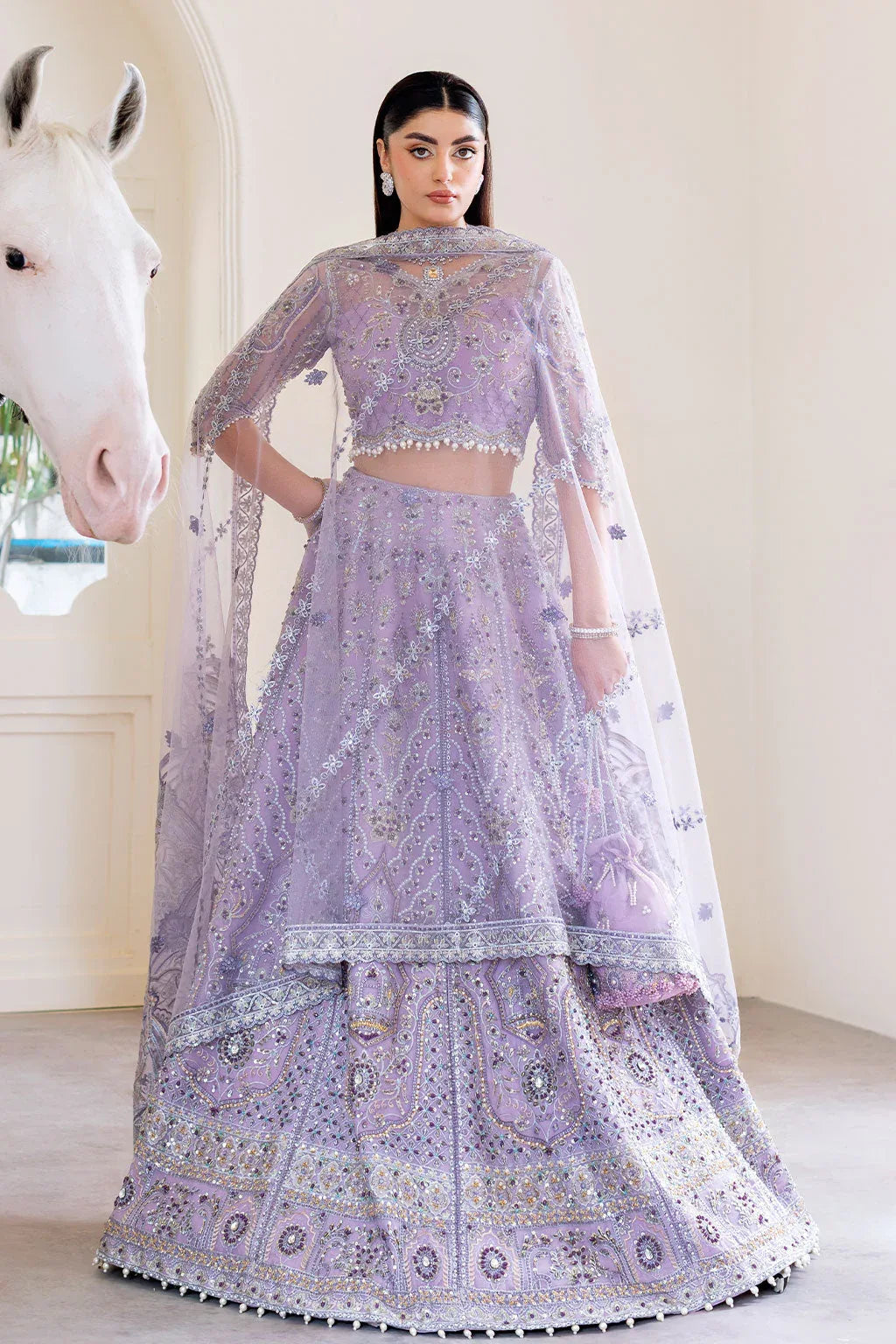 Ramsha | Luxury Wedding Collection | H-505 - Aqsa Fabrics