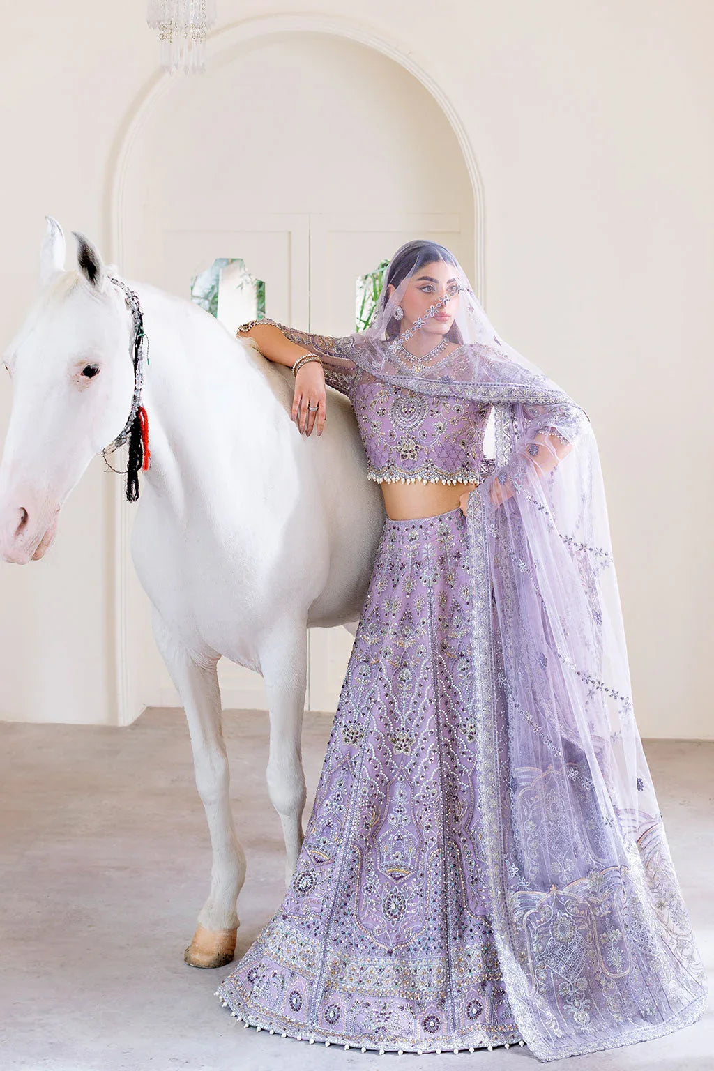 Ramsha | Luxury Wedding Collection | H-505 - Aqsa Fabrics