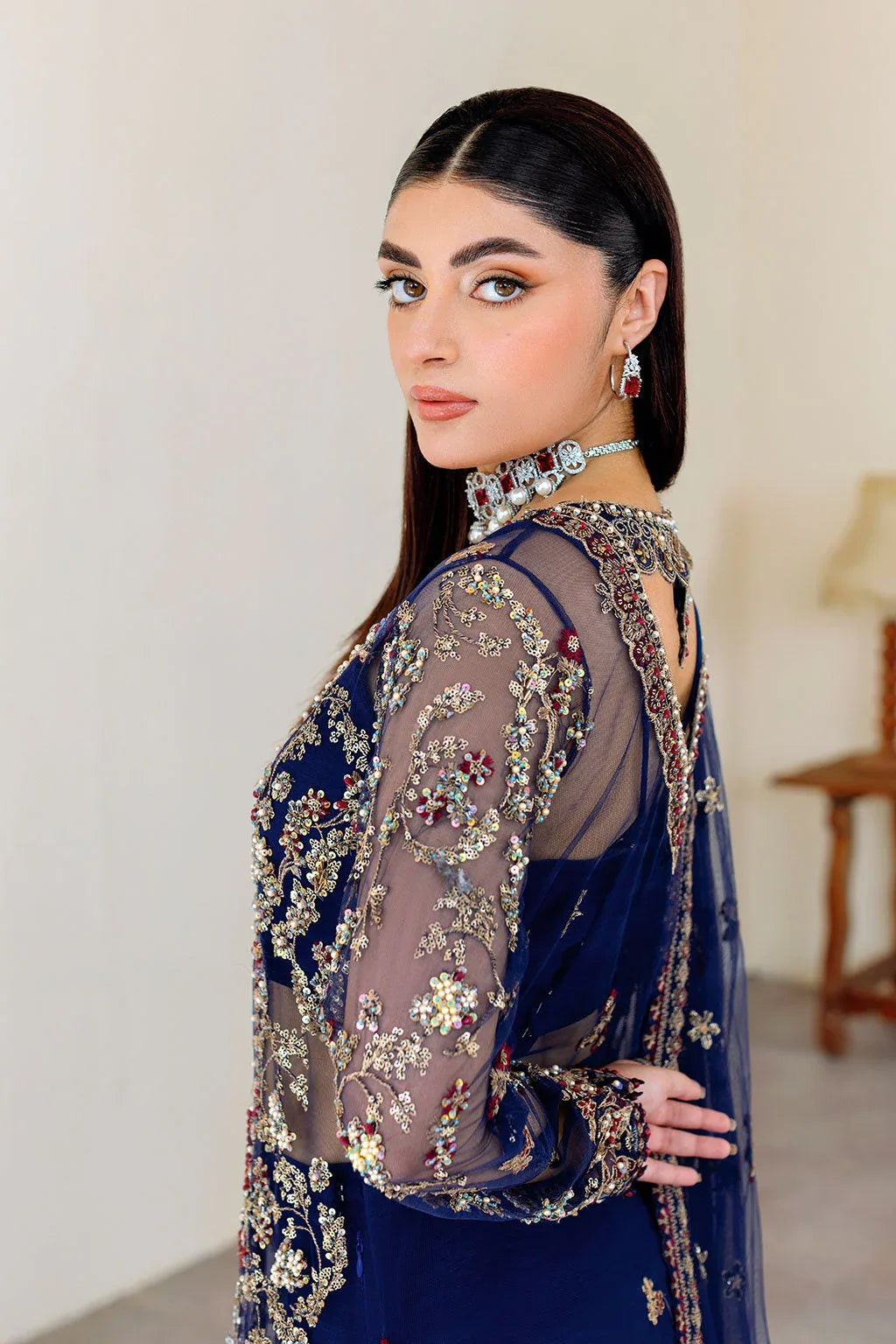 Ramsha | Luxury Wedding Collection |H-507 - Aqsa Fabrics