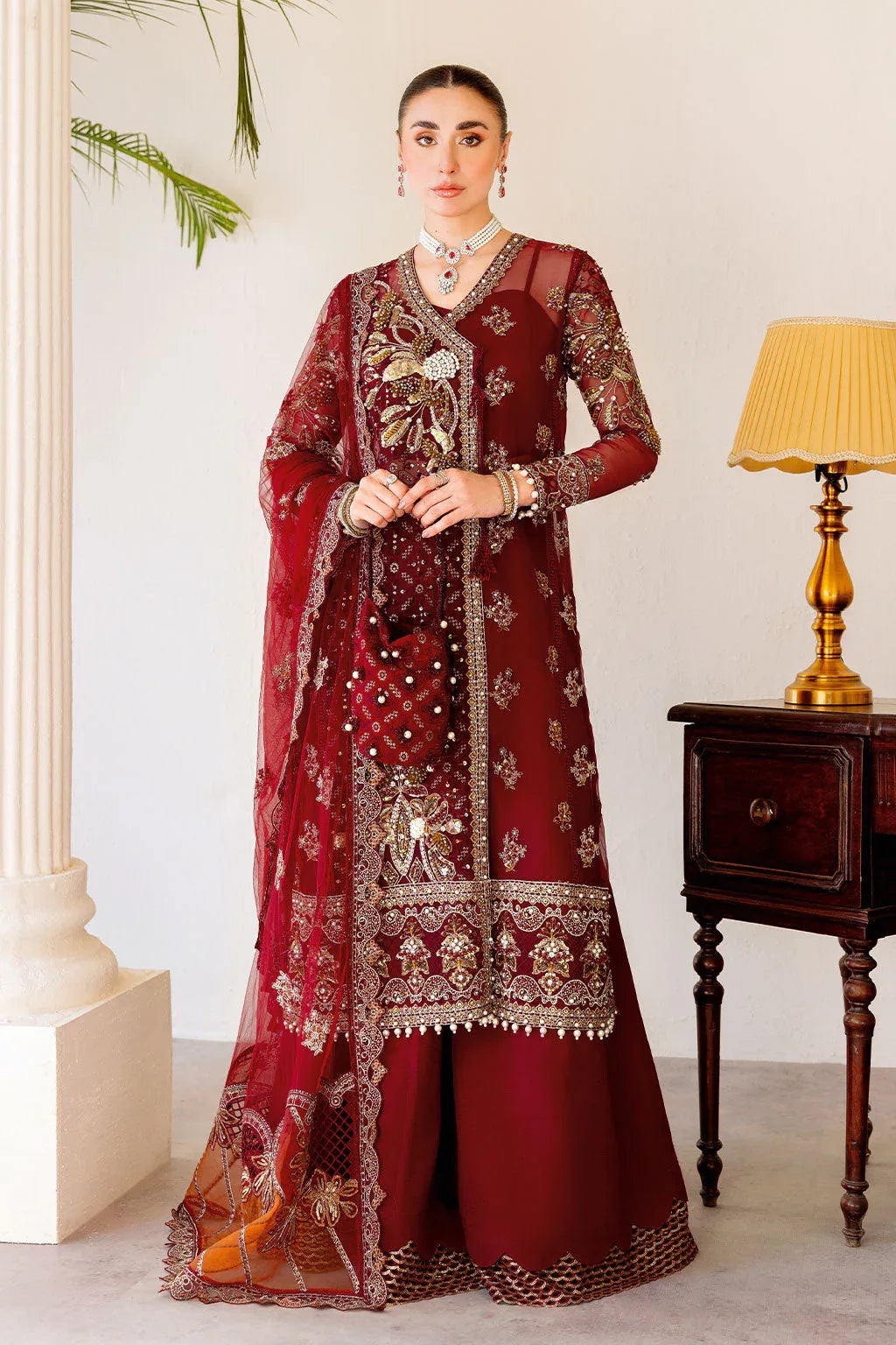 Ramsha | Luxury Wedding Collection | H-504 - Aqsa Fabrics