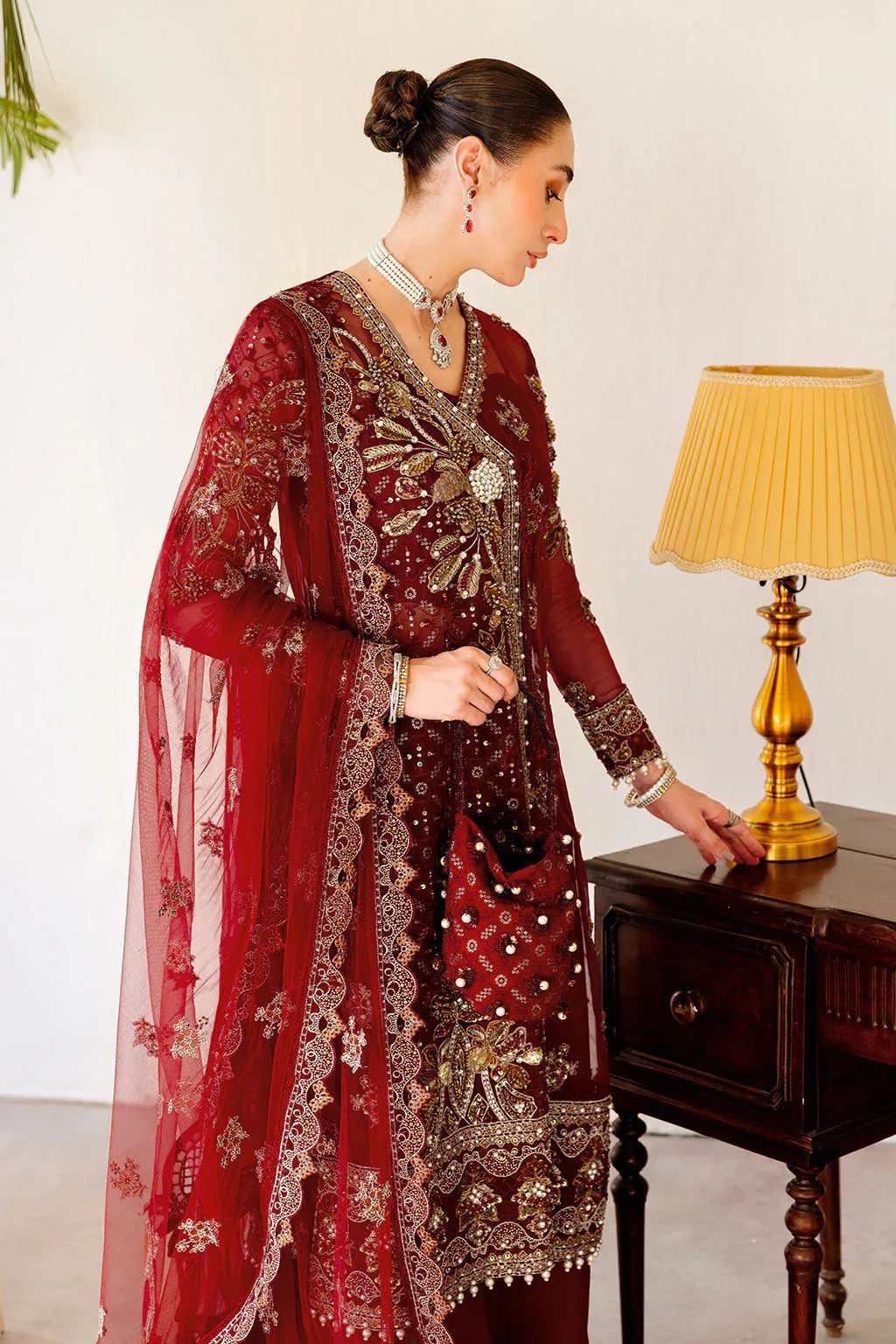 Ramsha | Luxury Wedding Collection | H-504 - Aqsa Fabrics