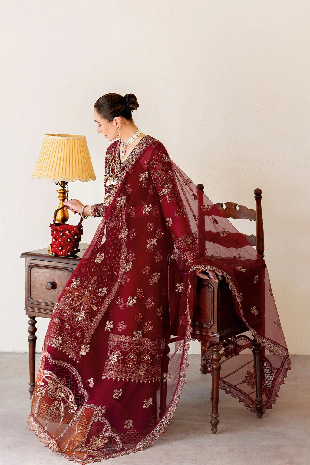 Ramsha | Luxury Wedding Collection | H-504 - Aqsa Fabrics