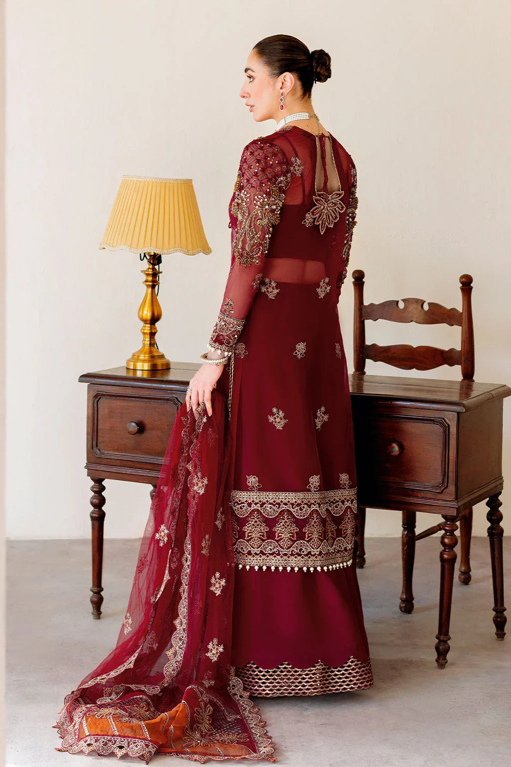 Ramsha | Luxury Wedding Collection | H-504 - Aqsa Fabrics