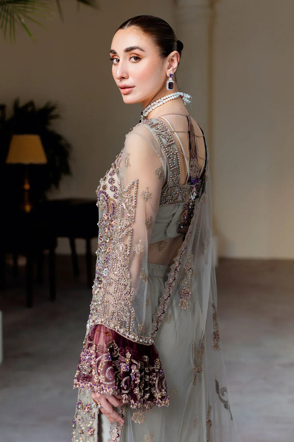 Ramsha | Luxury Wedding Collection |H-502 - Aqsa Fabrics