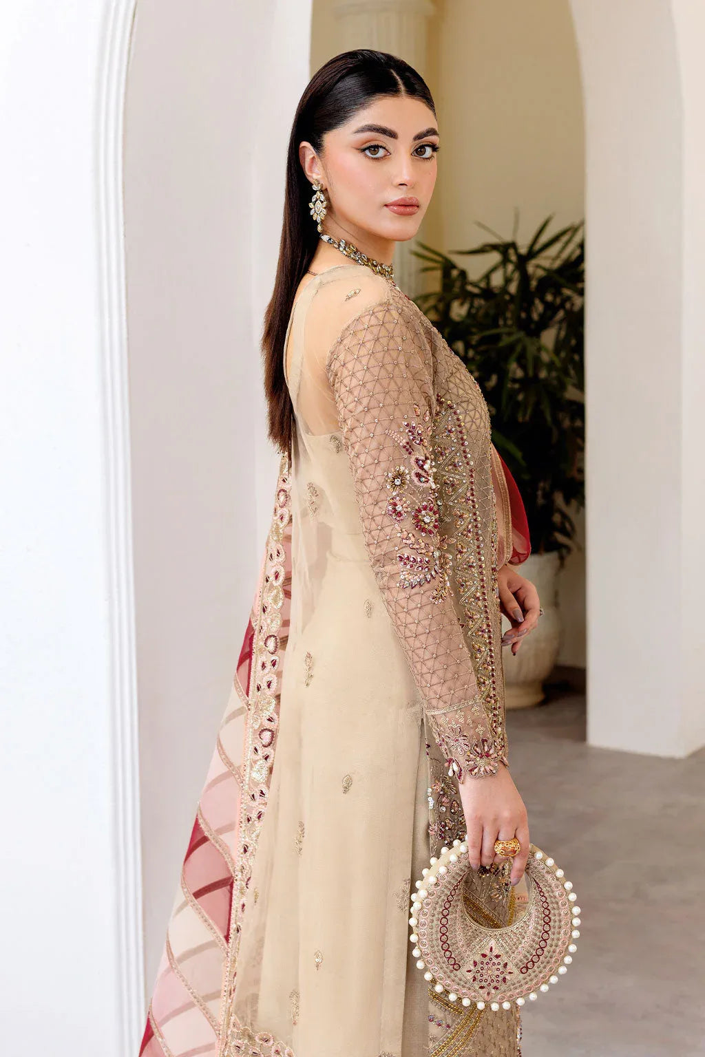 Ramsha | Luxury Wedding Collection | H-508 - Aqsa Fabrics