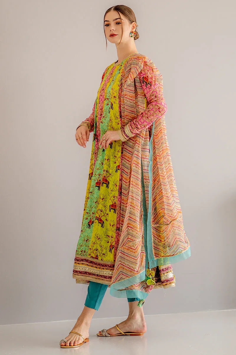 Ego | Diva Premium | MUGHAL 3 PIECE - Aqsa Fabrics