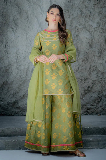 Ego | Diva Premium | CHARMED 3 PIECE - Aqsa Fabrics