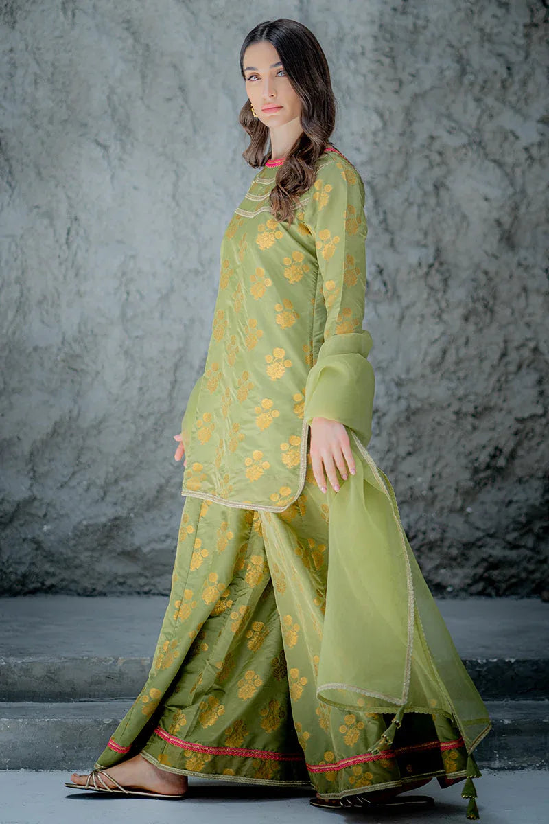 Ego | Diva Premium | CHARMED 3 PIECE - Aqsa Fabrics